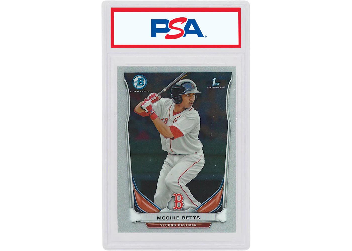Mookie Betts 2014 Bowman Prospects Chrome BCP109 (PSA or BGS Graded)