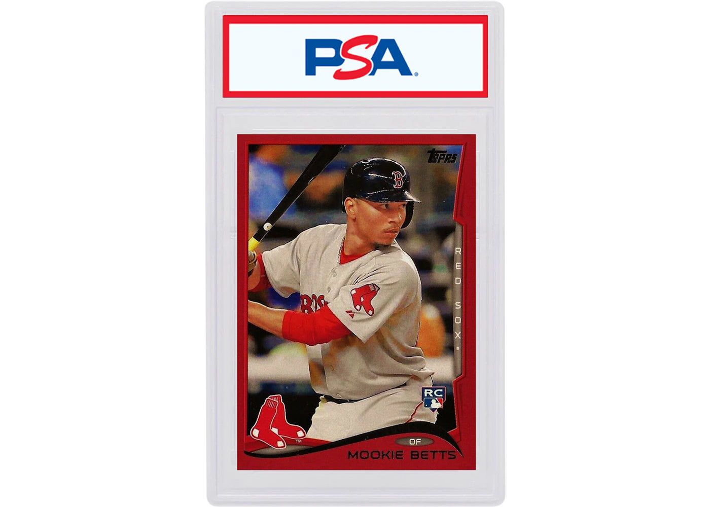 Mookie Betts 2014 Topps Update Rookie Red Target #US26 (PSA or BGS Graded)