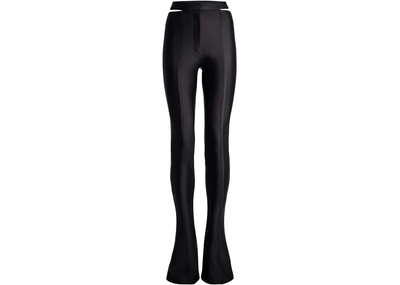 Mugler H&M Jersey Cut-Out Pants Black