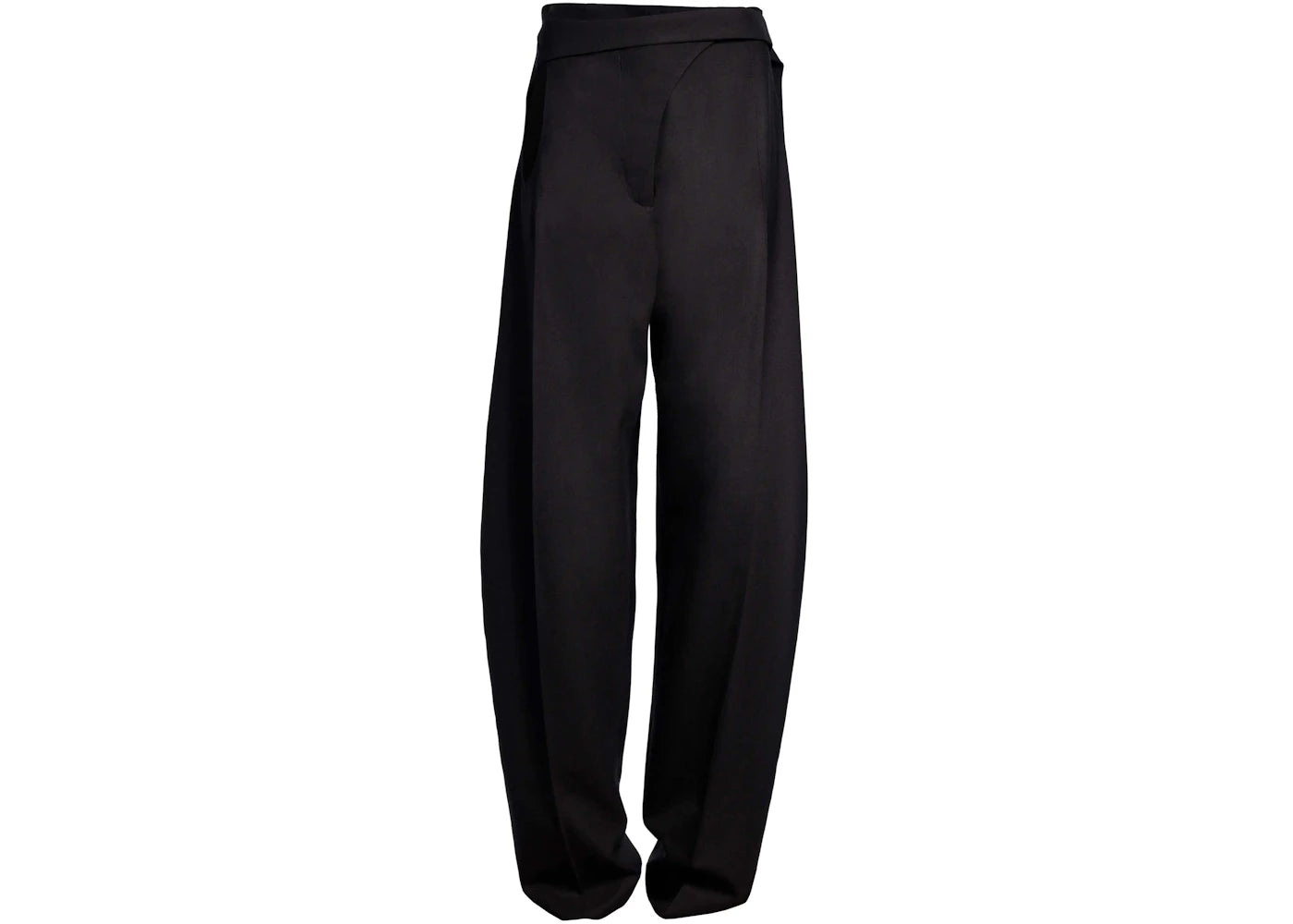 Mugler H&M Wool Cut-Out Pants Black