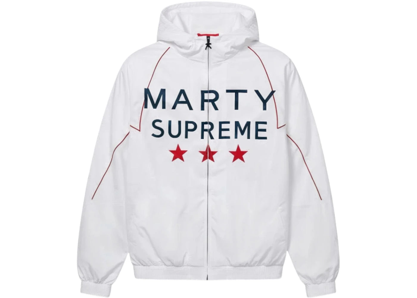 NAHMIAS x Marty Supreme A24 Classic Warm Up Jacket White