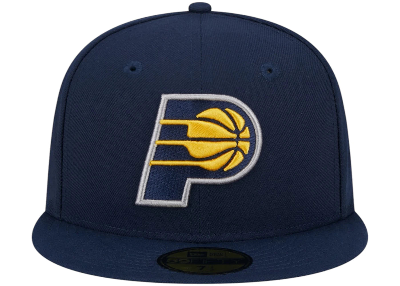 NBA Indiana Pacers New Era Rally Drive Side Patch 59Fifty Fitted Hat Navy