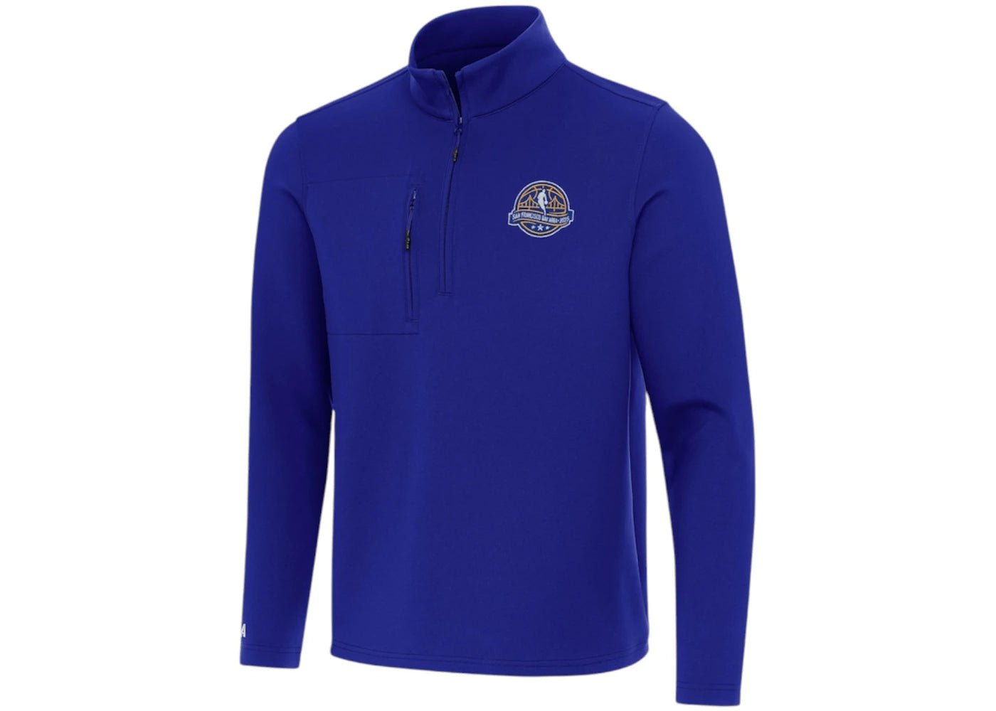 NBA x Antigua 2025 All-Star Game Insider Quarter-Zip Top Royal Blue