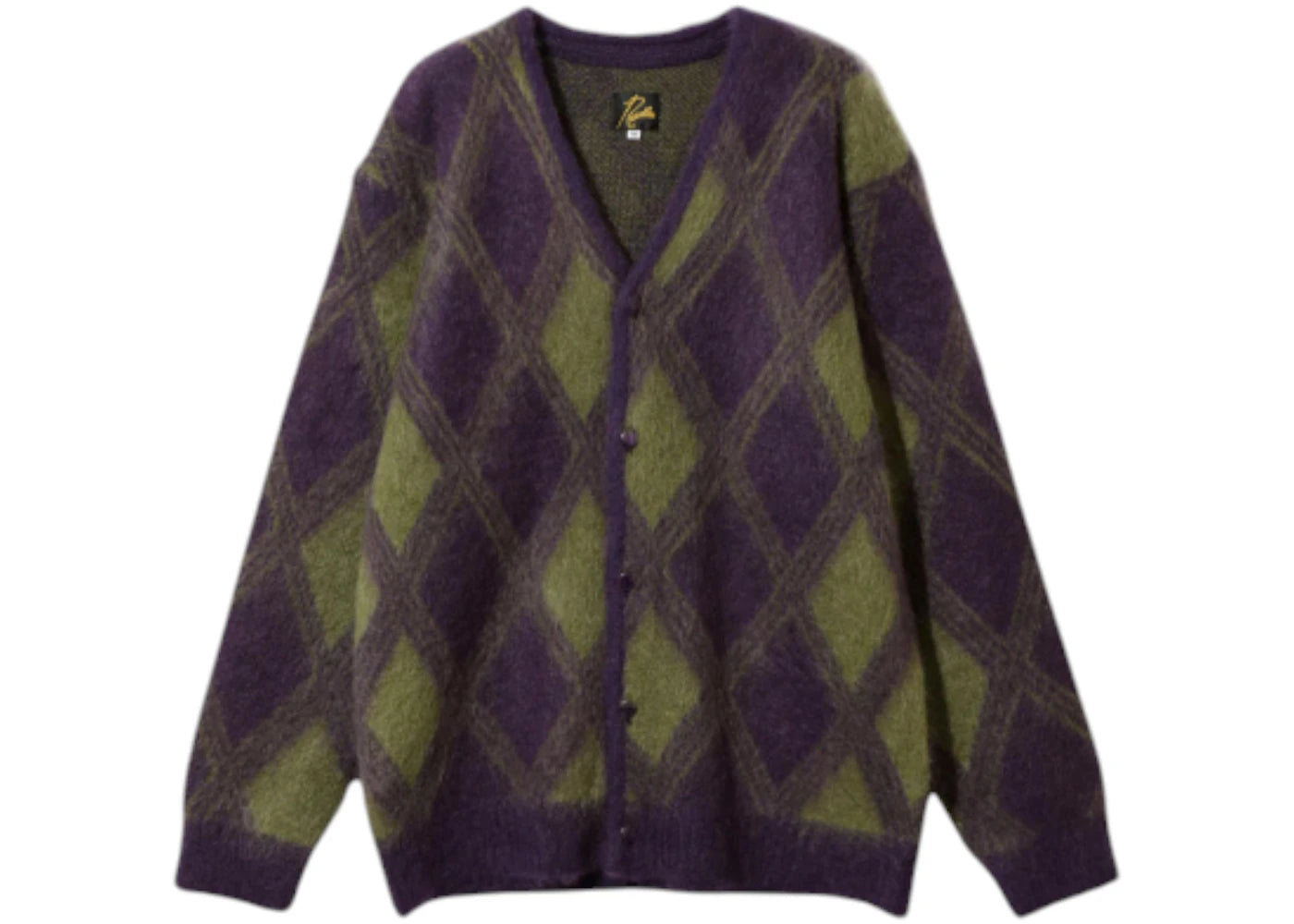 Needles Mohair Cardigan Argyle