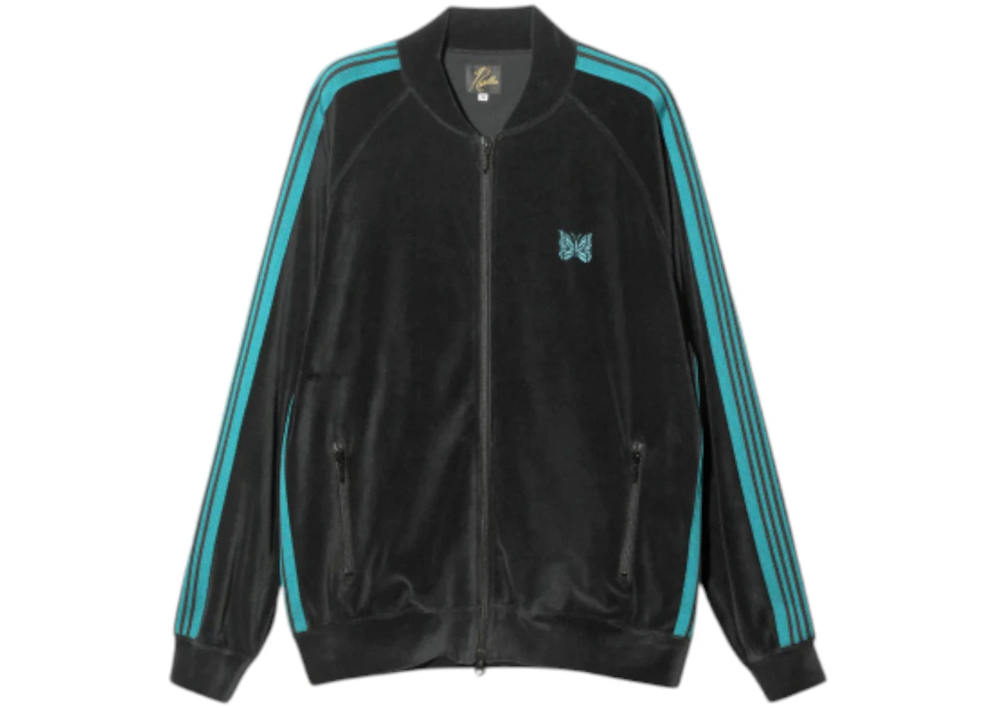 Needles R.C. C/PE Velour Track Jacket Black
