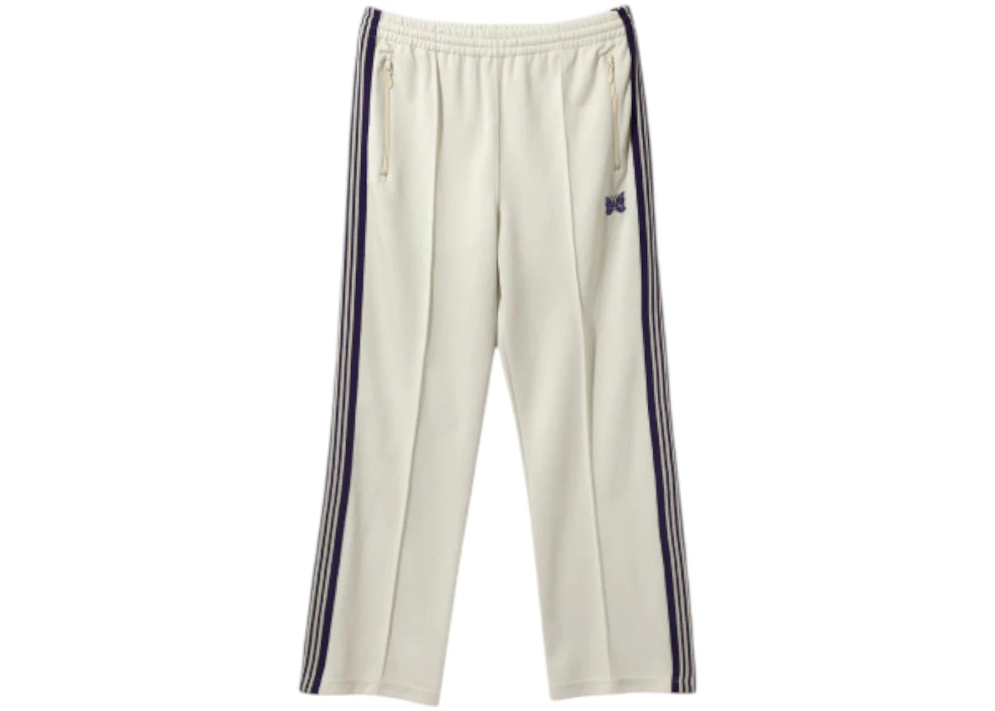 Needles Straight Track Pants Ice White