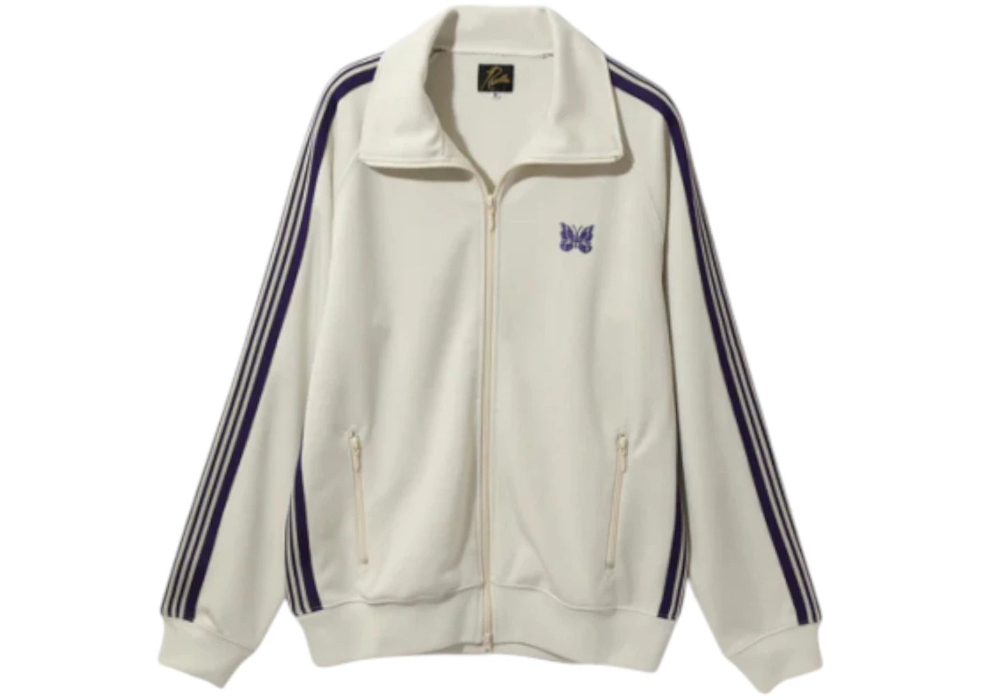 Needles Track Jacket Ice White