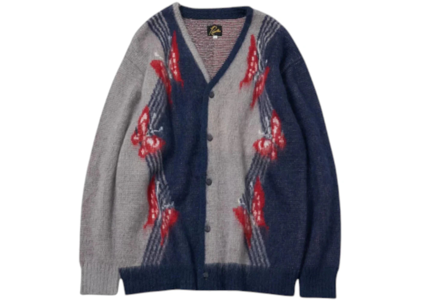 Needles x Freak's Store Mohair Papillon Cardigan Navy