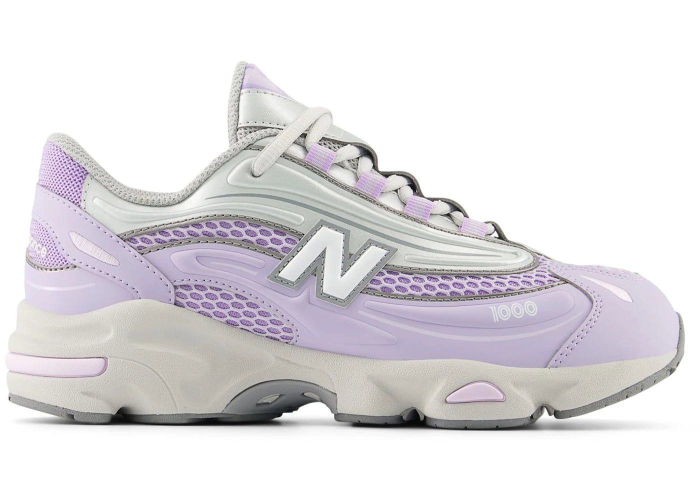 New Balance 1000 Bright Lavender Light Silver Metallic (GS)