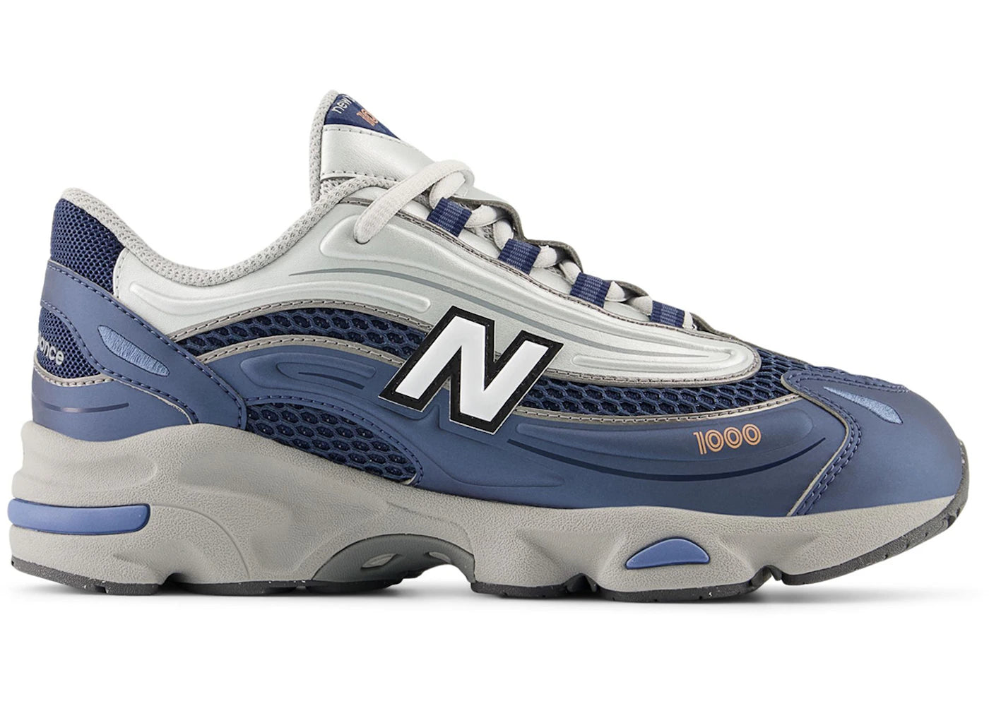 New Balance 1000 Vintage Indigo Light Silver Metallic (GS)