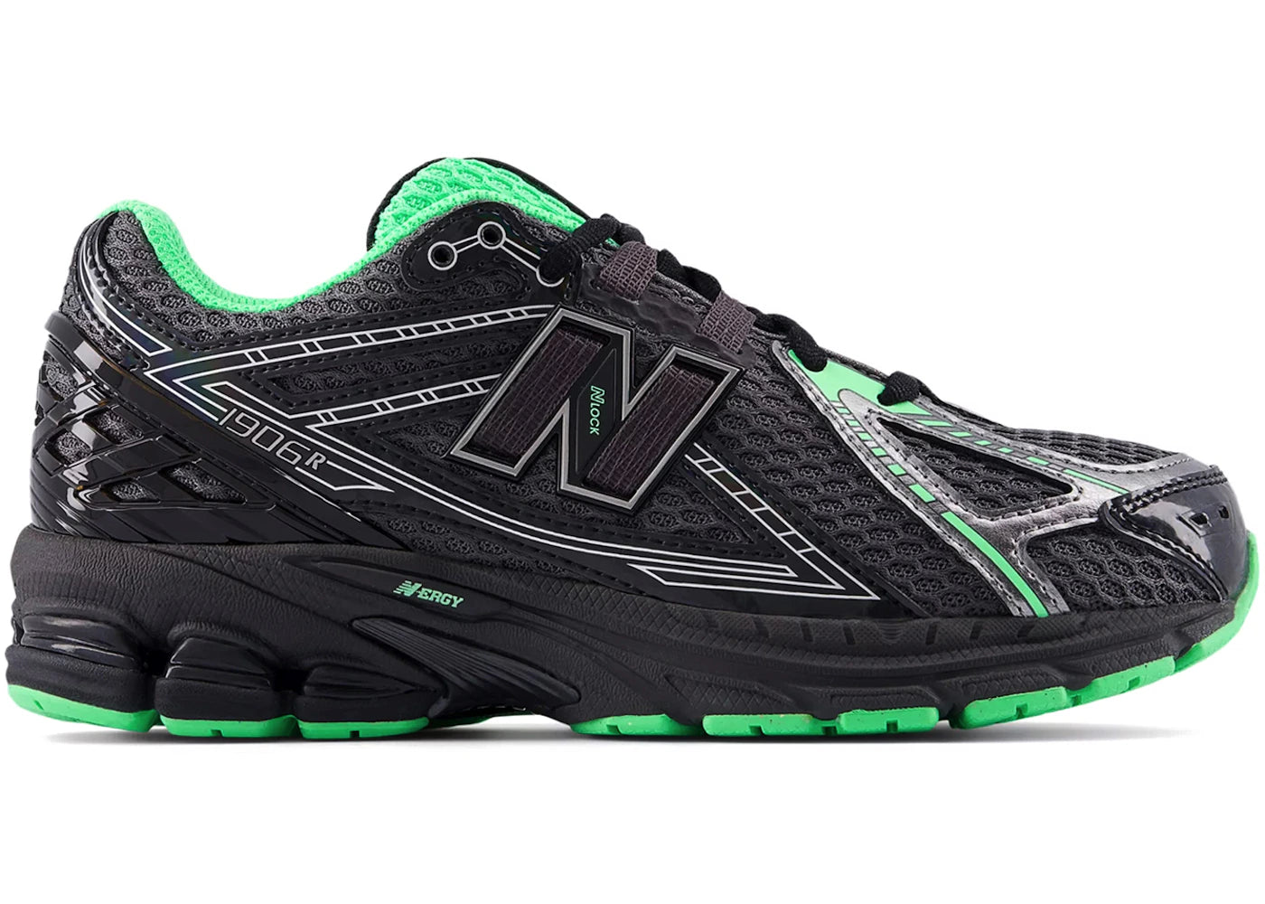 New Balance 1906R Dark Silver Metallic Lab Green (GS)