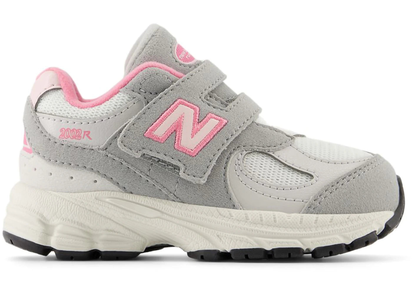 New Balance 2002R Hook and Loop Raincloud Signal Pink (TD)