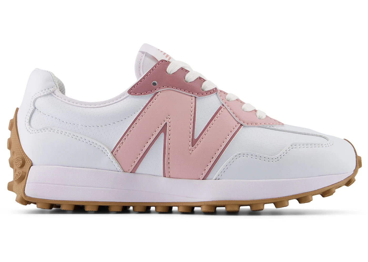 New Balance 327 Golf White Pink (Women's)