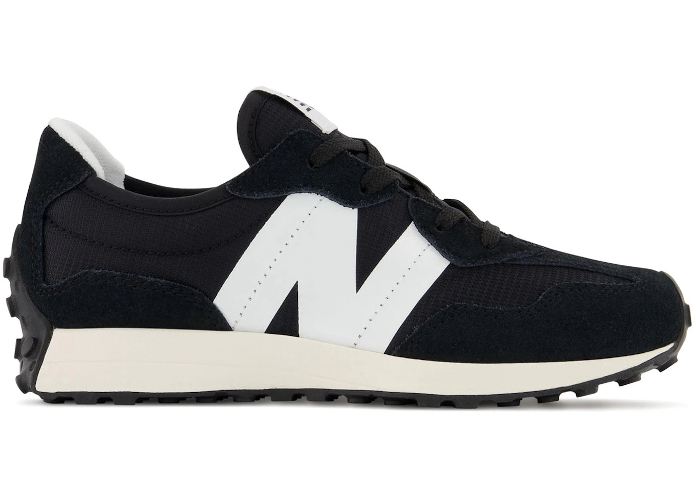 New Balance 327 Lace Black White (PS)
