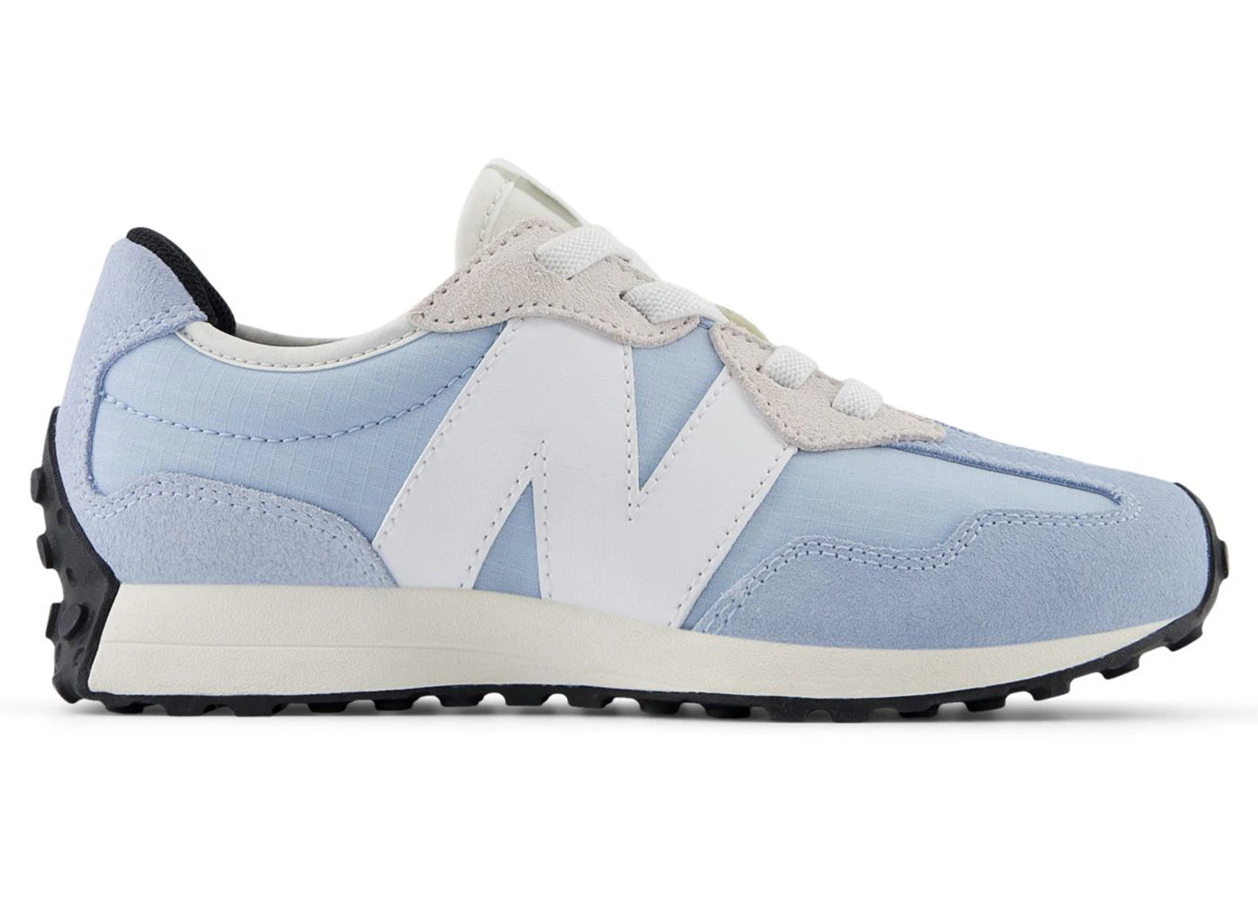 New Balance 327 Light Chrome Blue White (PS)