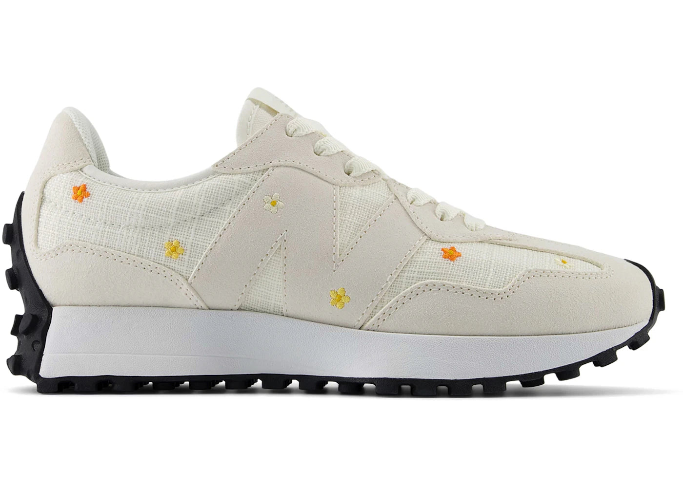 New Balance 327 Sea Salt Floral Embroidery (Women's)