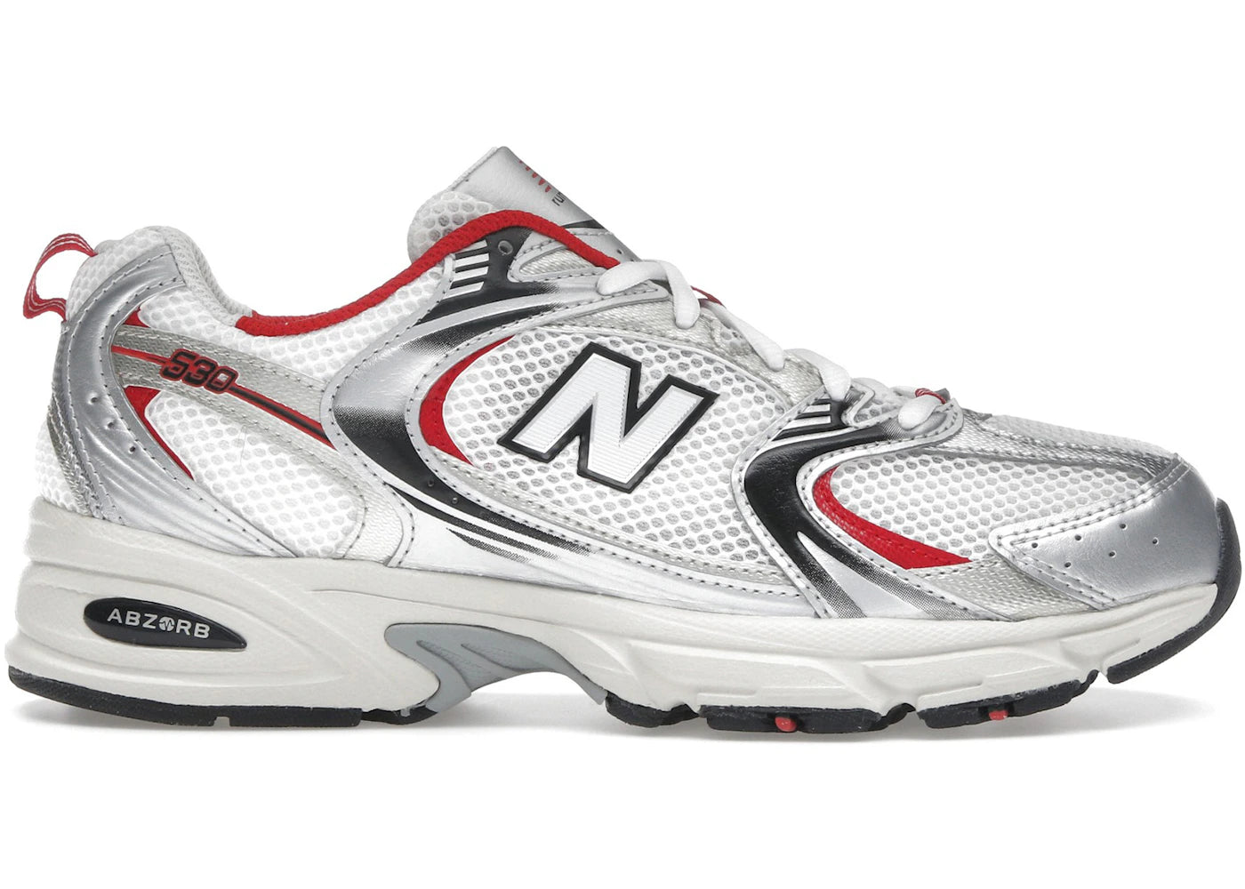 New Balance 530 White Grey Red