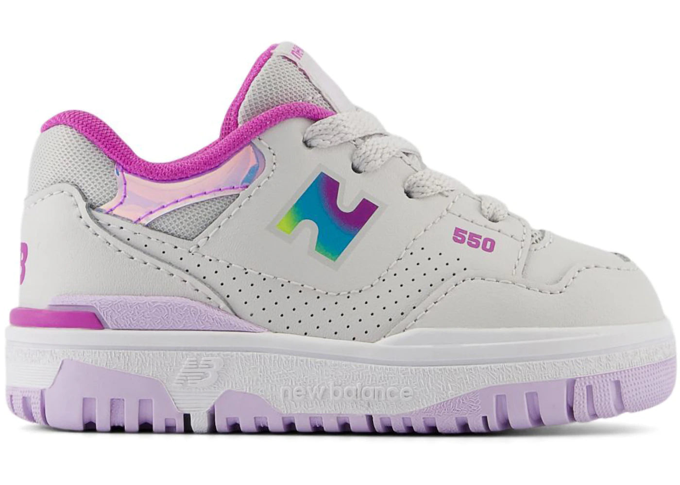 New Balance 550 Grey Matter Bright Lavender (TD)