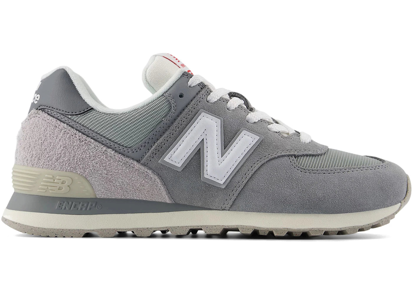New Balance 574 Slate Grey White