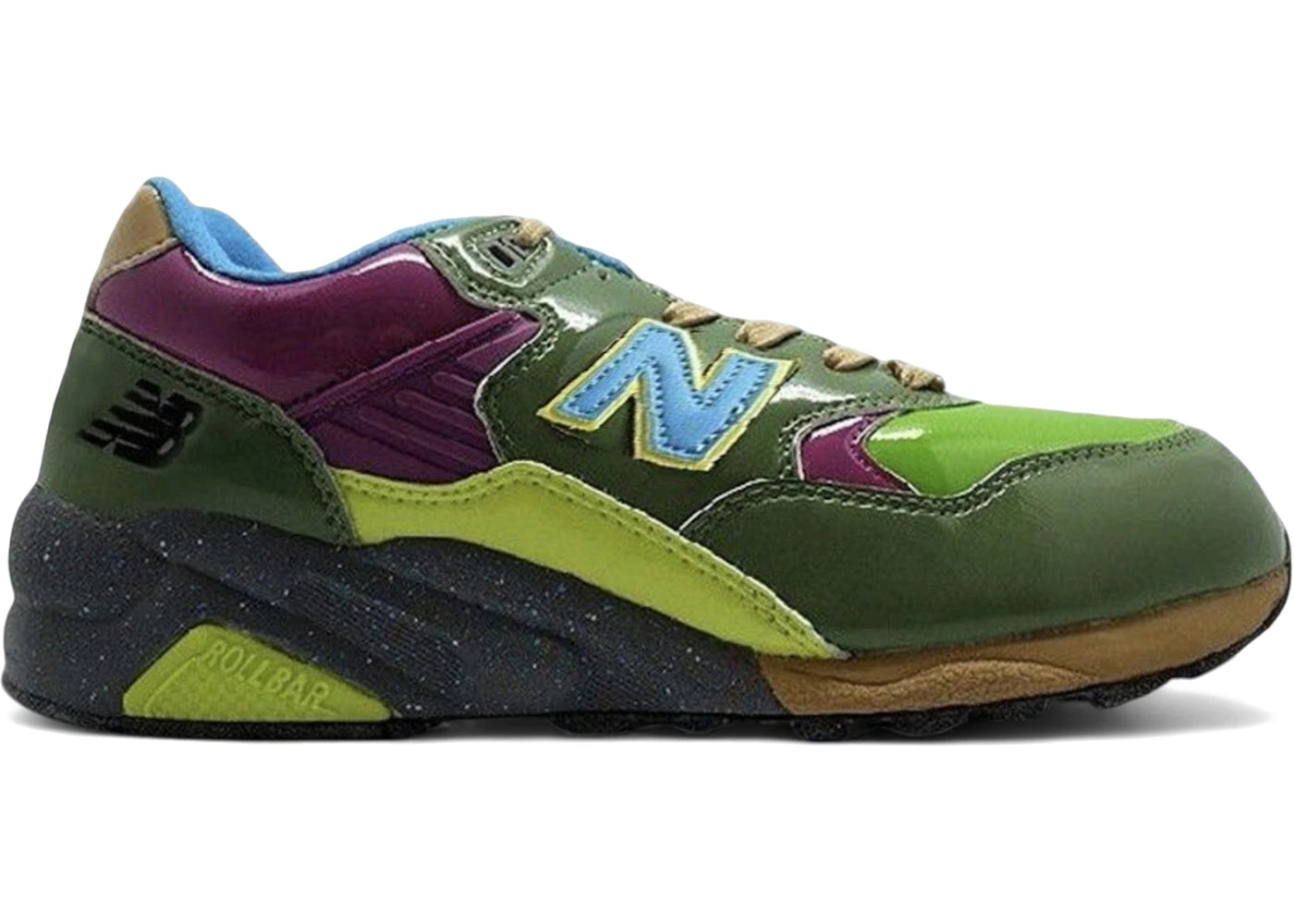 New Balance 580 Hectic x Stüssy x Undefeated Enamel Pest Purple