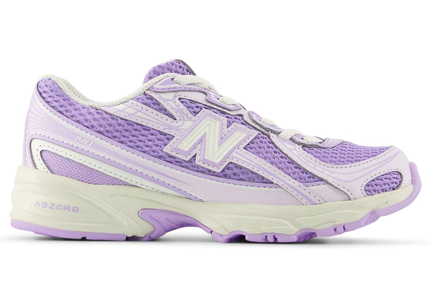 New Balance 740 Bungee Lace Taro Angora (PS)