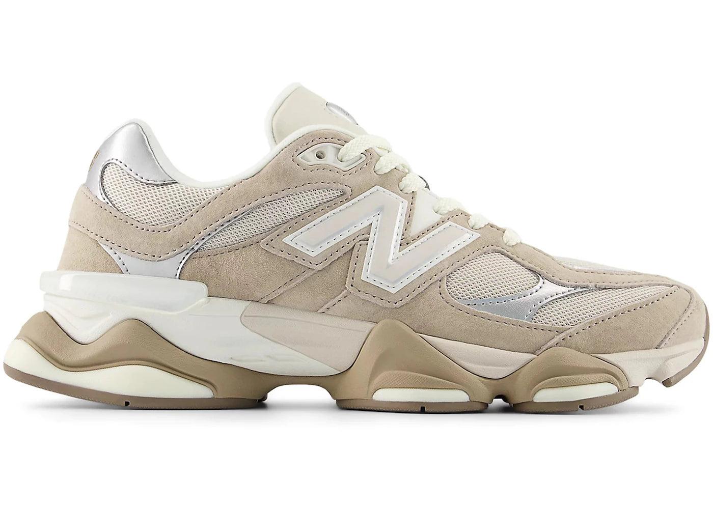 New Balance 9060 Moonbeam Silver Metallic Driftwood