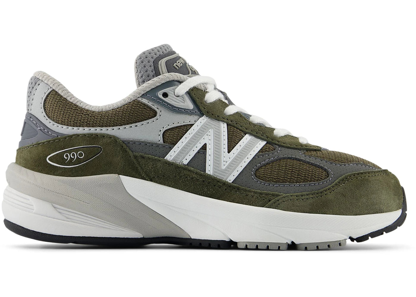 New Balance 990v6 Olive Grey (PS)