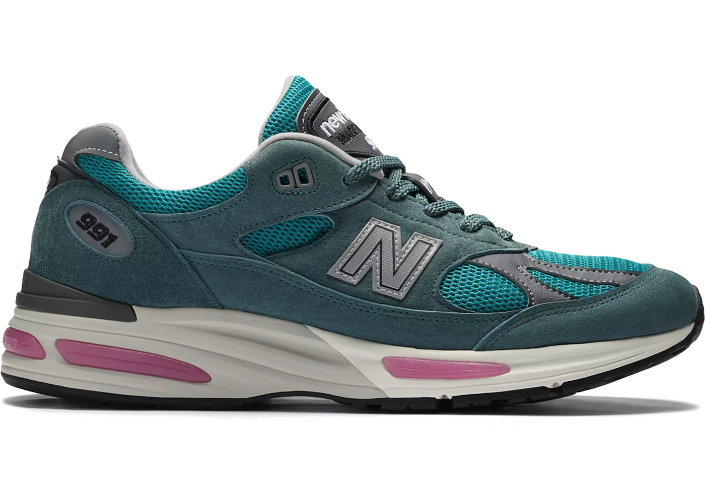 New Balance 991v2 MiUK Porcelain Green