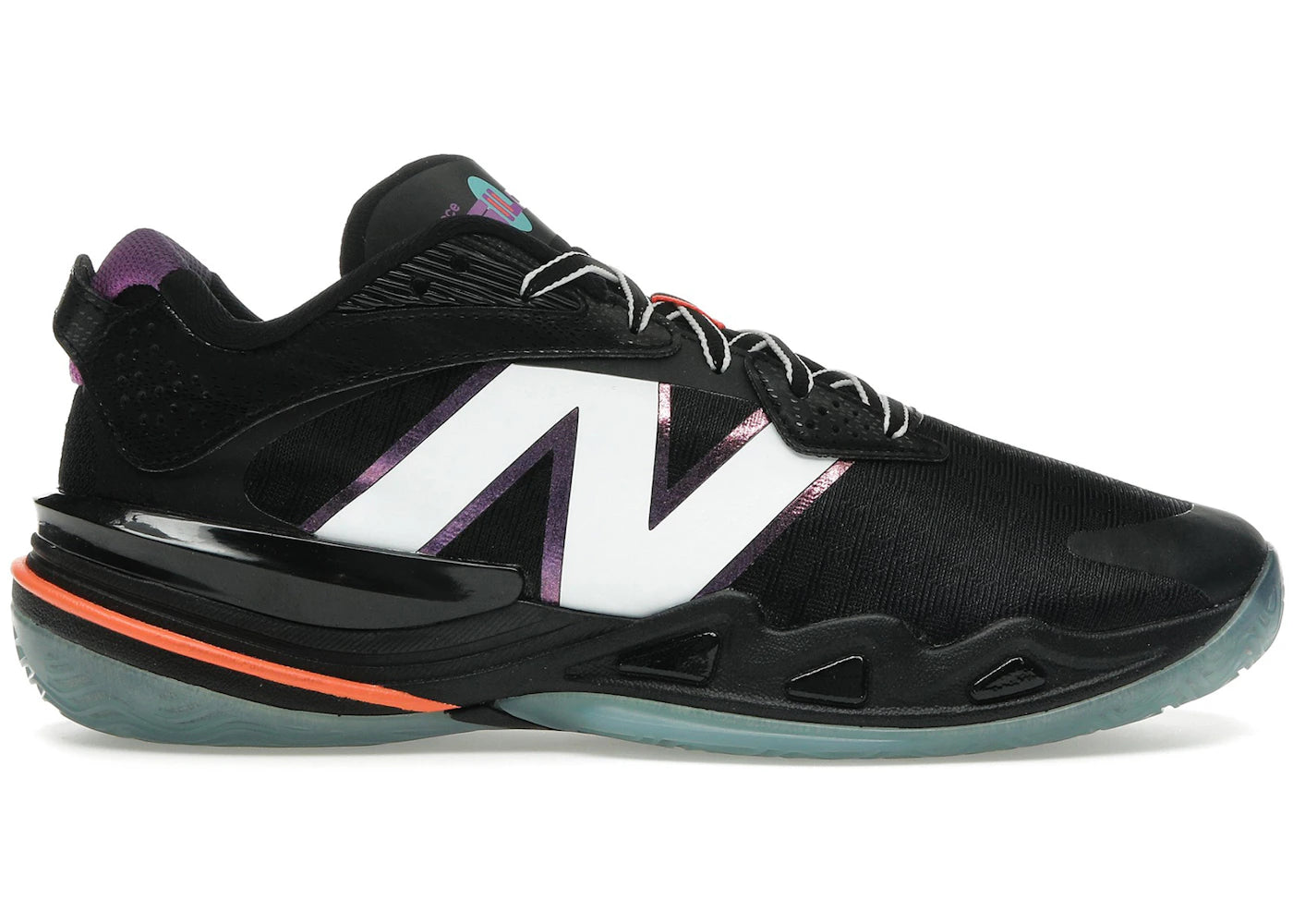 New Balance BB Hesi Low v2 Black Passion Fruit