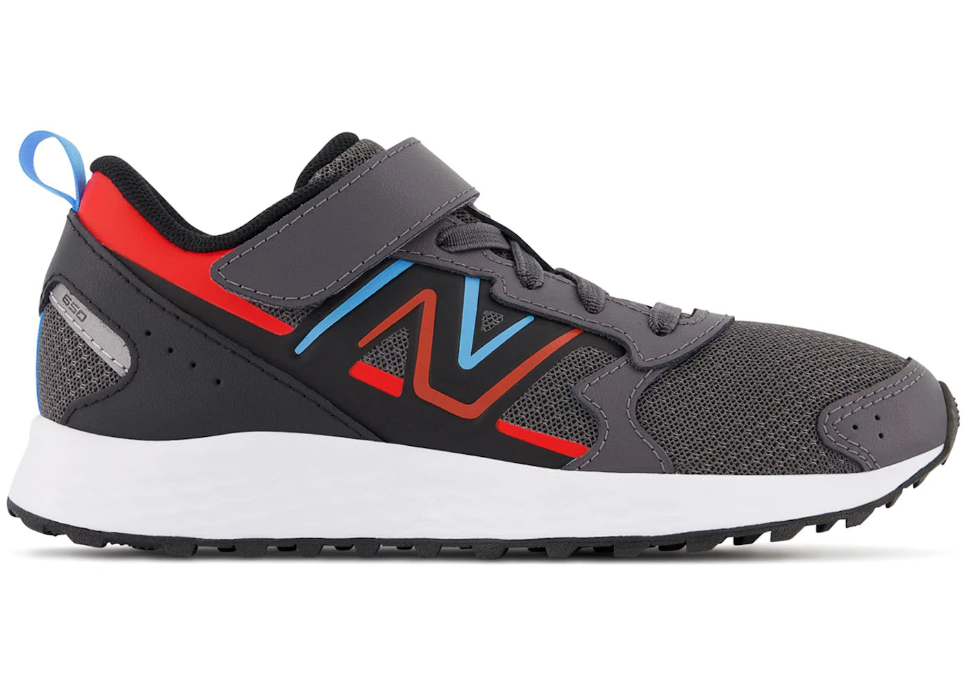 New Balance Fresh Foam 650 Bungee Lace Magnet Neo Flame Vibrant Sky (PS)