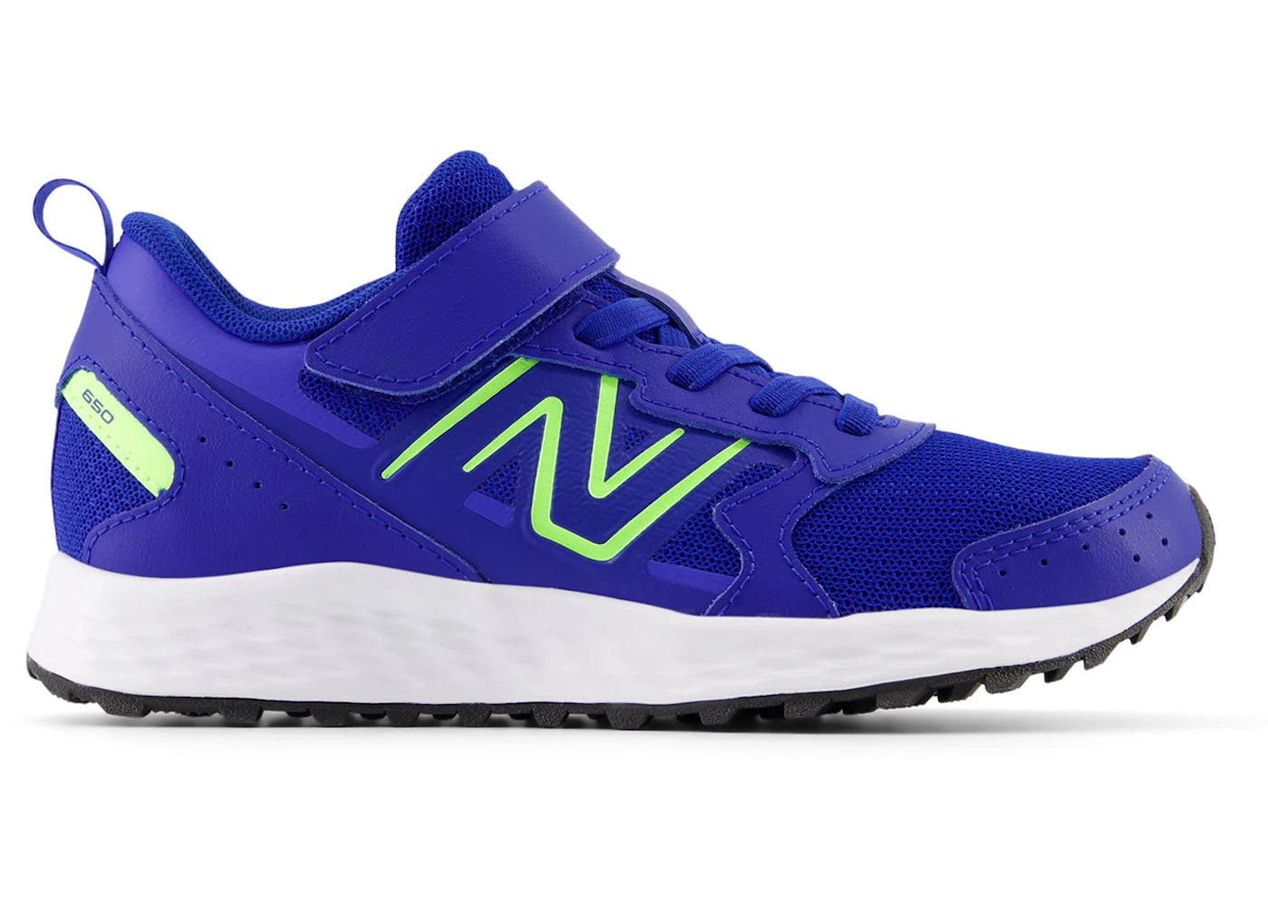 New Balance Fresh Foam 650 Bungee Lace Team Royal Bleached Lime Glo (PS)