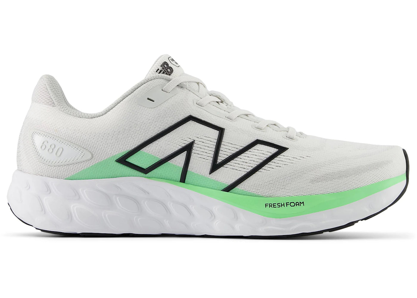 New Balance Fresh Foam 680v8 Reflection Grey Matter Electric Jade