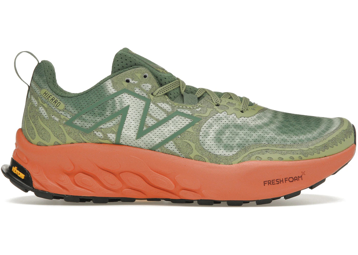 New Balance Fresh Foam X Hierro v8 GTX Everglade Green Infield Clay