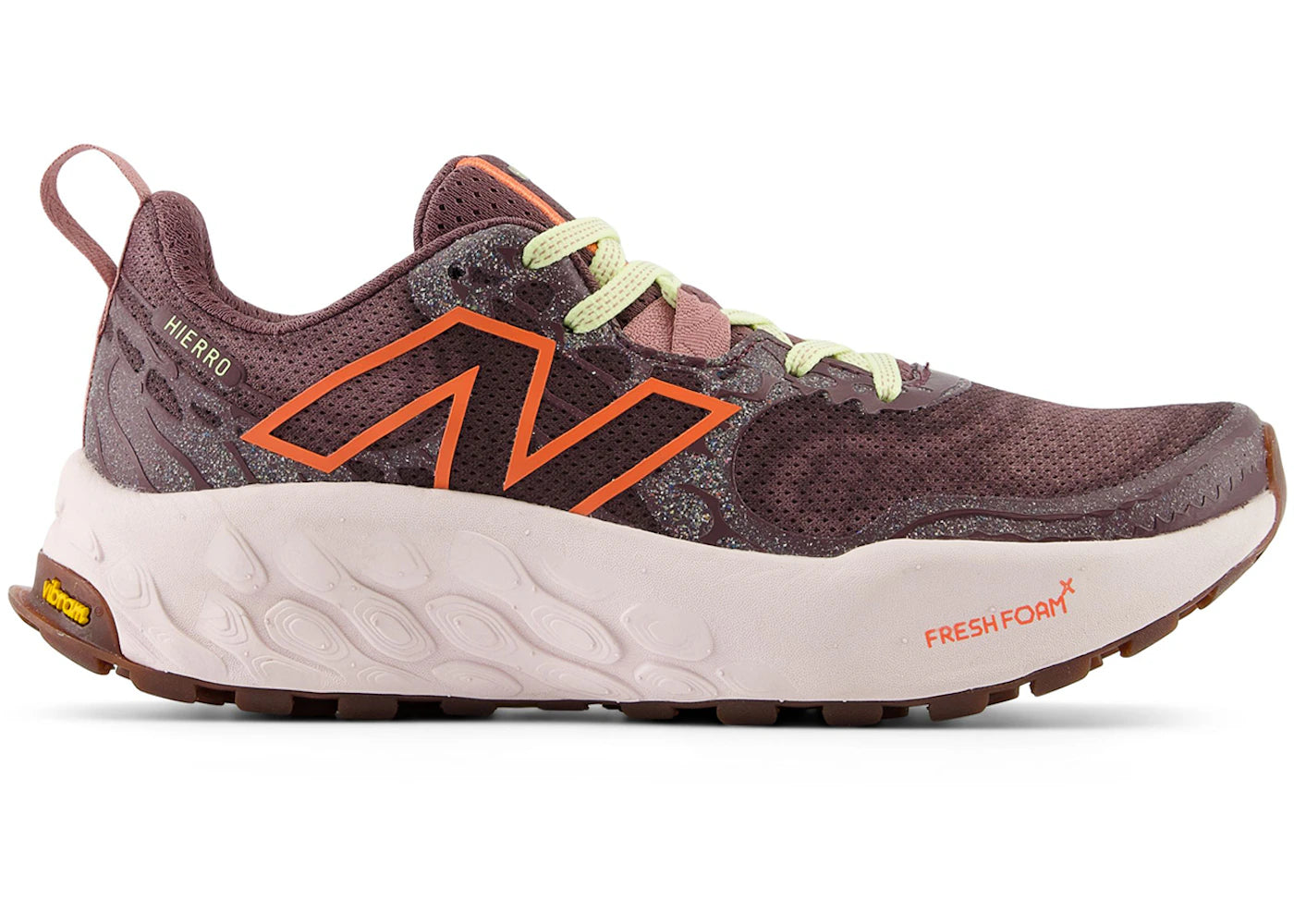 New Balance Fresh Foam X Hierro v8 Licorice Gulf Red Pink Granite (Women's)