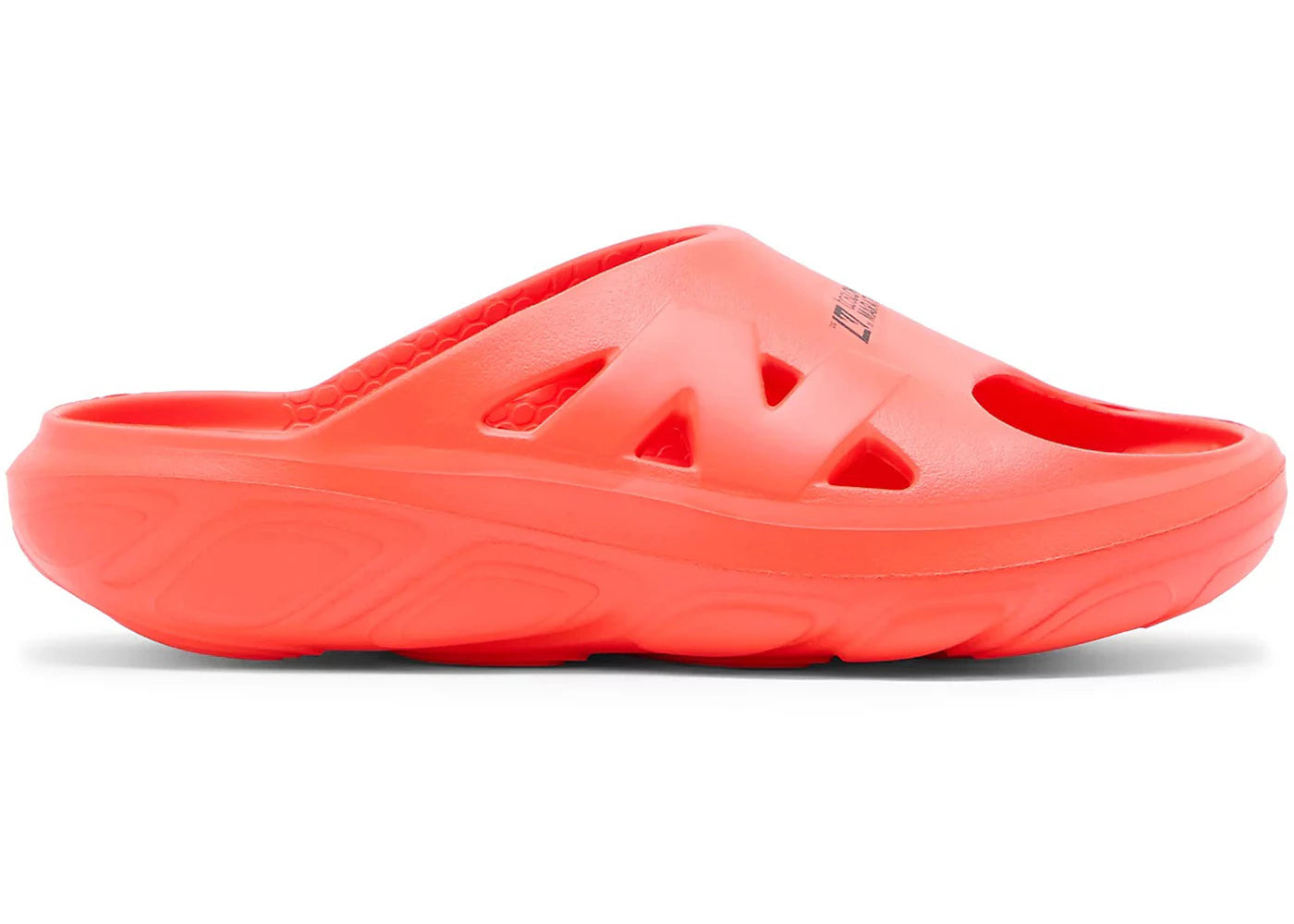 New Balance Fresh Foam RCVRY Slide Urgent Red Electric Sky