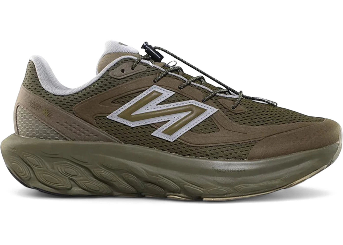 New Balance Fresh Foam Trainer mita sneakers x United Arrows & Sons Olive