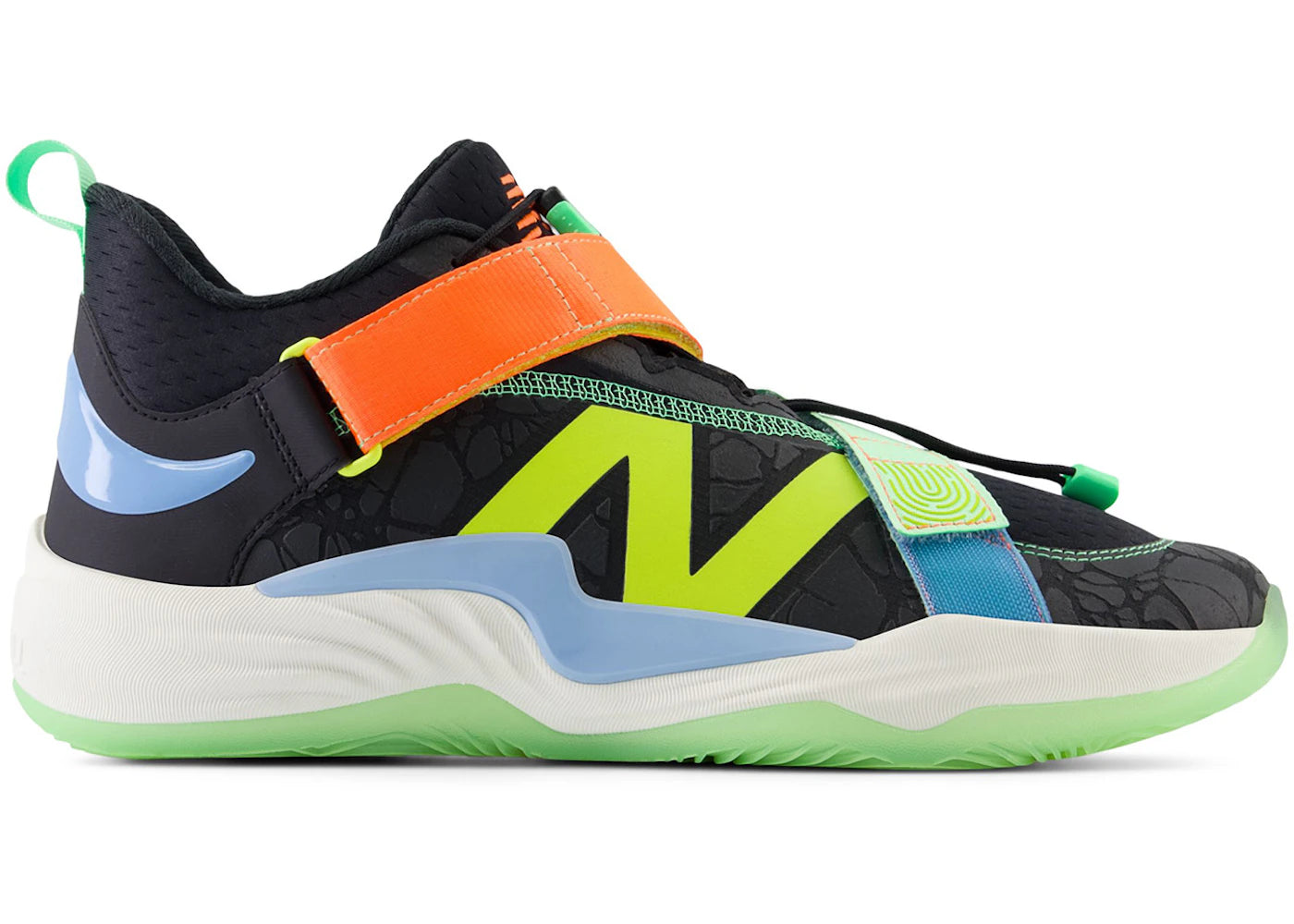New Balance FuelCell Lindor 2 PreGame Black Neon Dragonfly Electric Jade