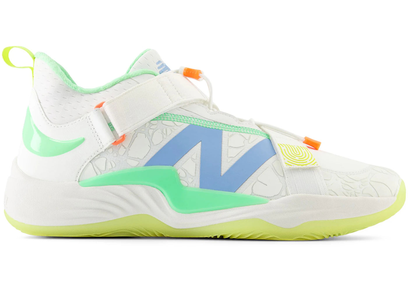New Balance FuelCell Lindor 2 PreGame Optic White Neon Dragonfly Cosmic Pineapple