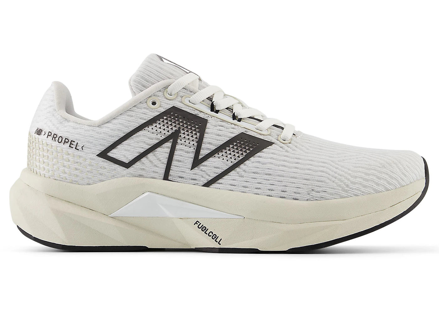 New Balance FuelCell Propel v5 White Linen Black Cement (Women's)