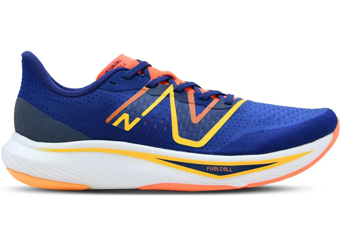 New Balance FuelCell Rebel v3 Royal Blue Orange Yellow