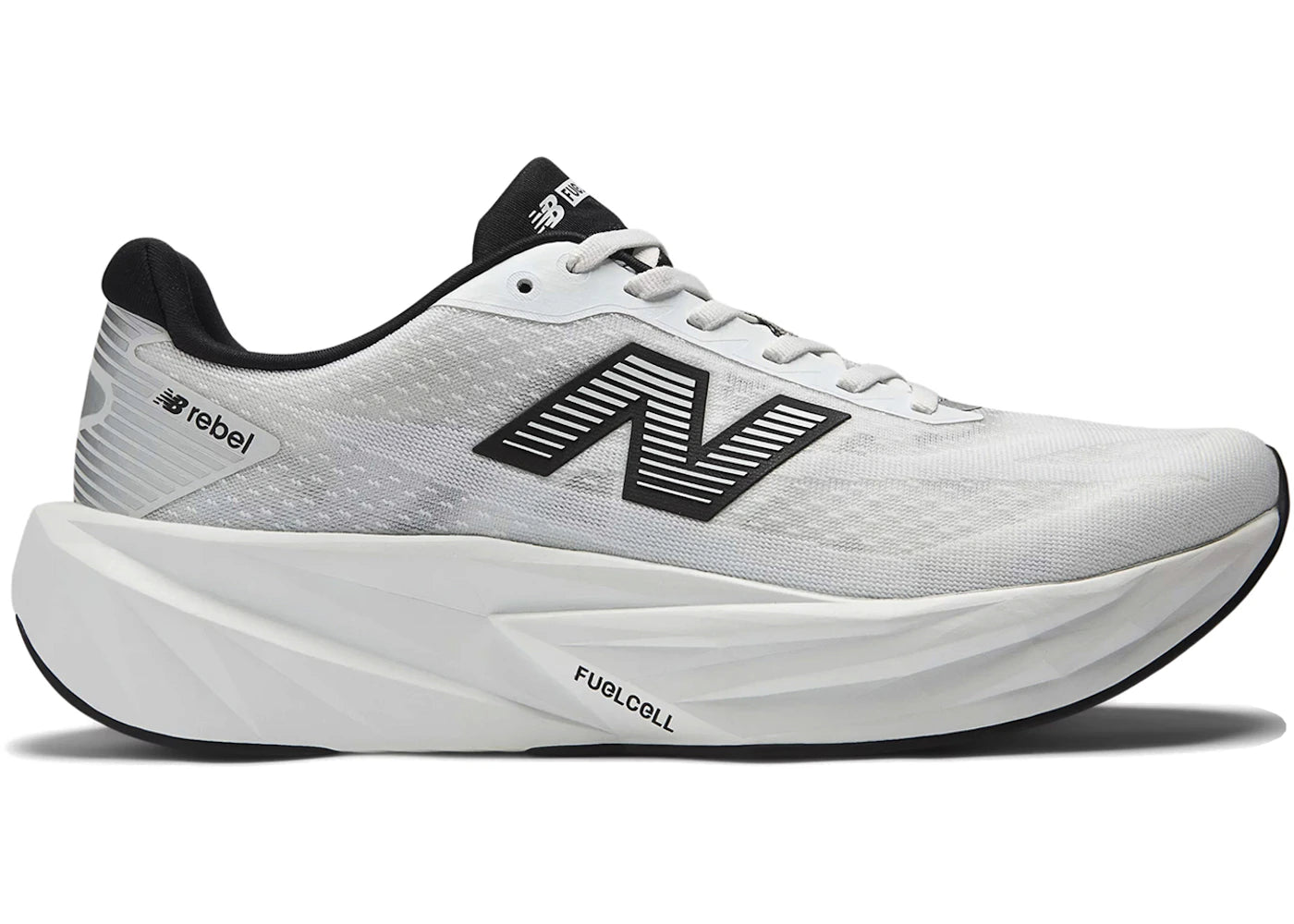 New Balance FuelCell Rebel v5 White Black Silver