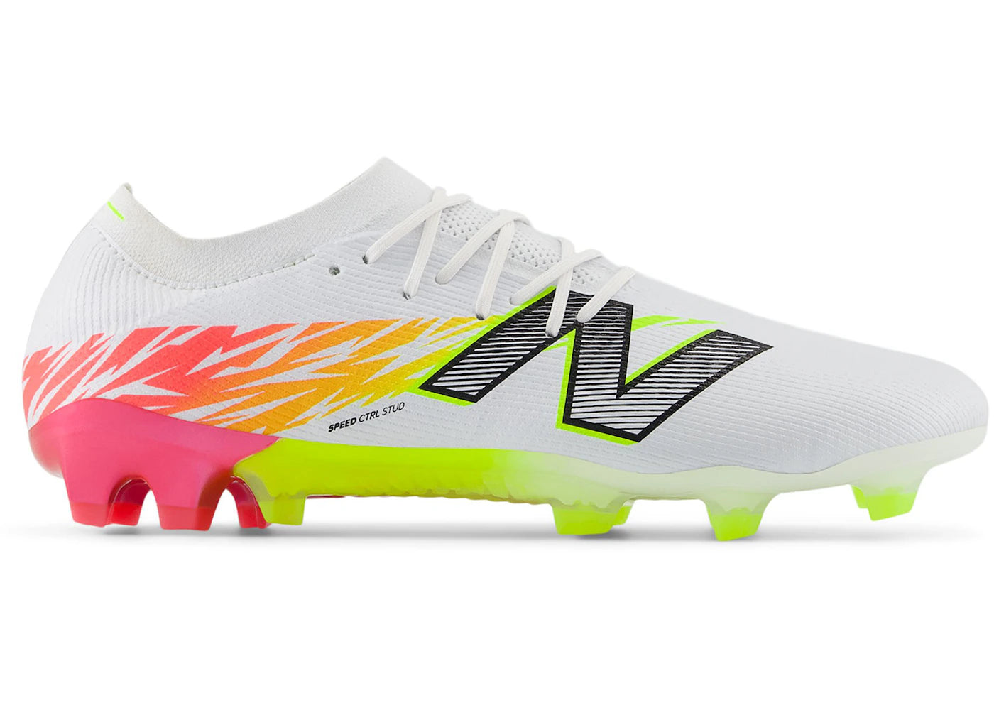 New Balance Furon Elite FG V8 White Energy Red Hi-Lite