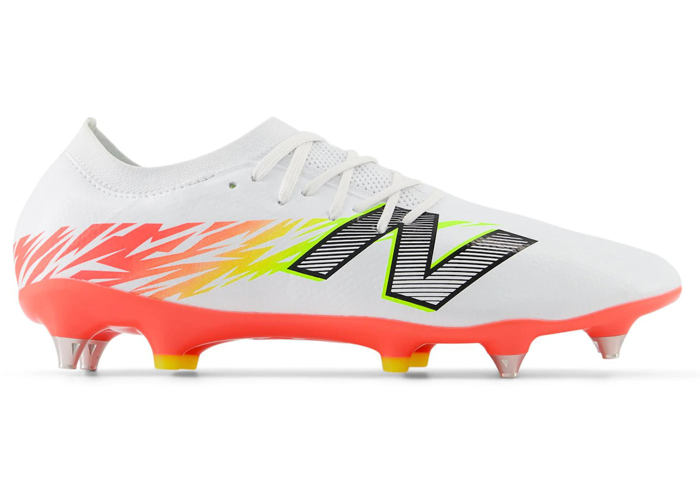 New Balance Furon V8 Pro SG White Energy Red Hi-lite