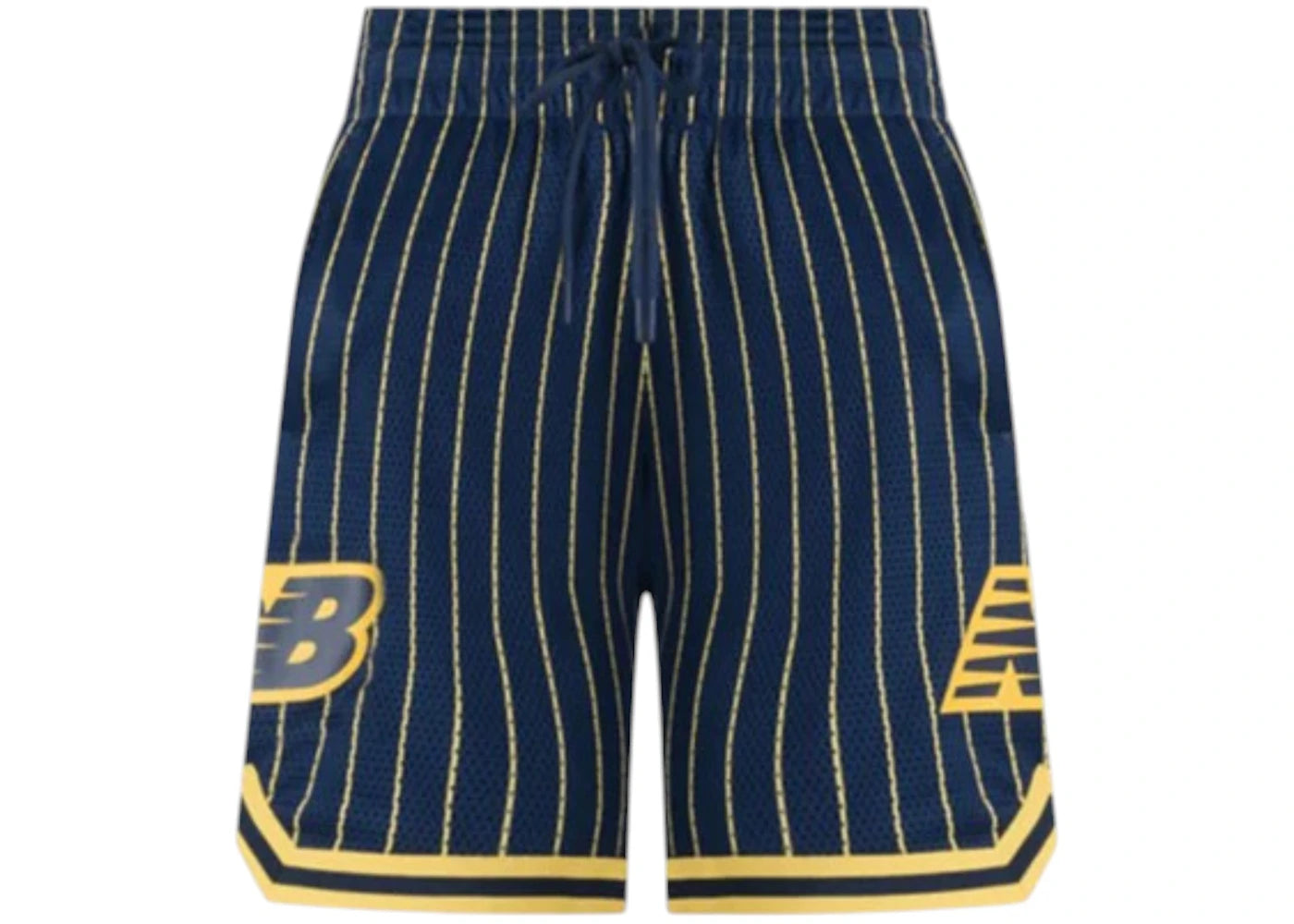 New Balance In Game Mesh Shorts Dark Blue/Yellow