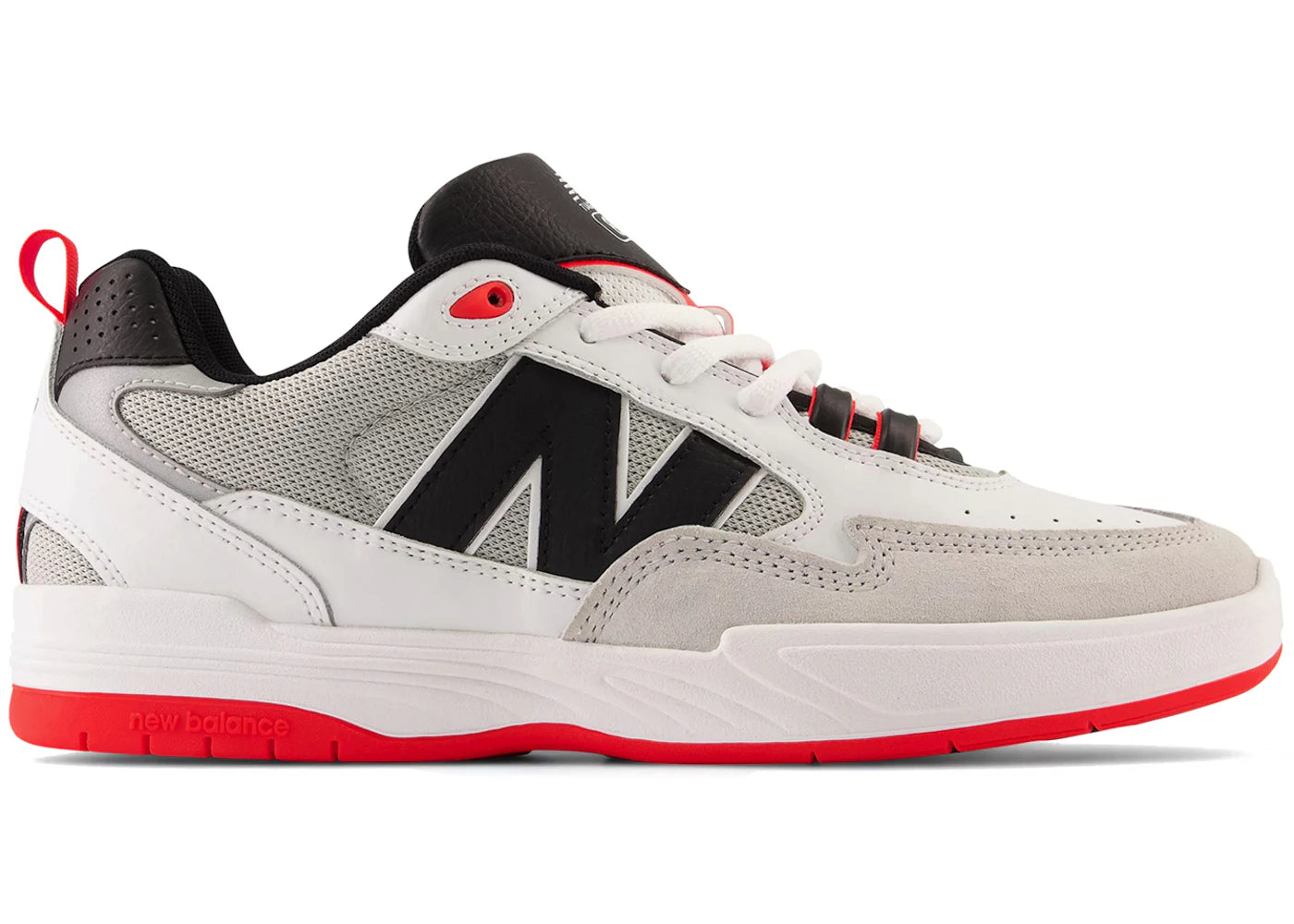 New Balance Numeric 808 Tiago Lemos White Black Red