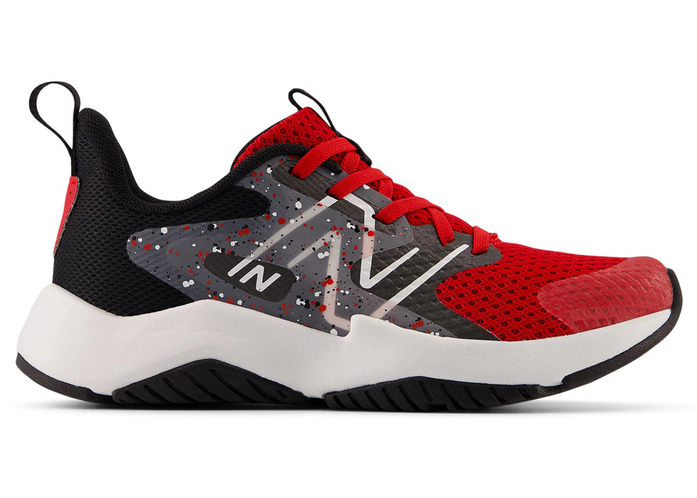 New Balance Rave Run v2 Team Red Black Black Cement (PS)