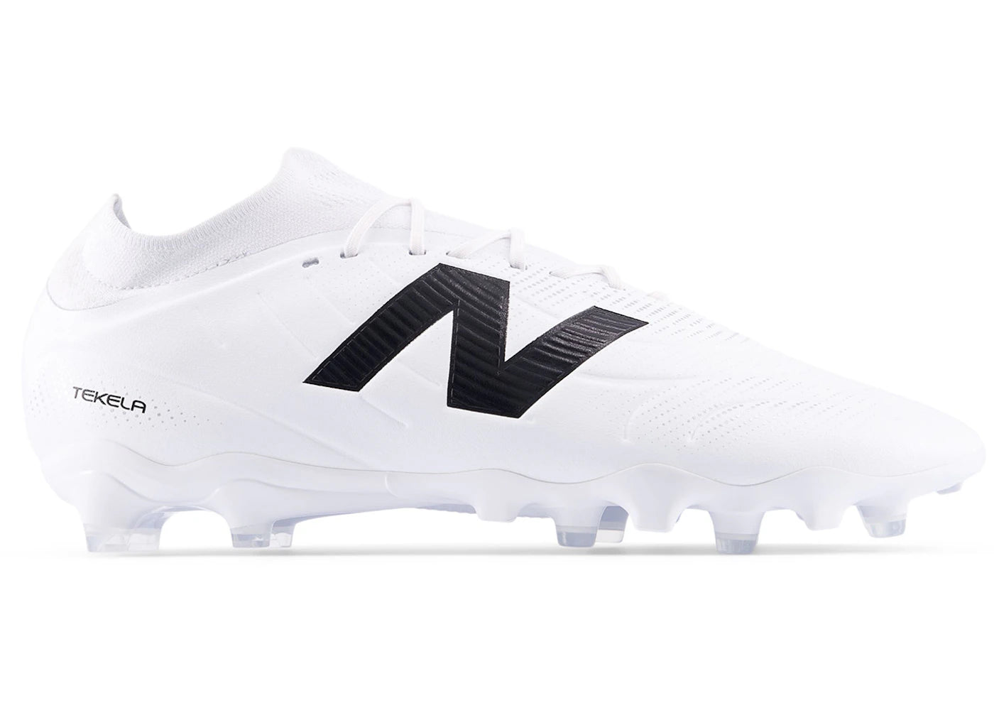 New Balance Tekela Team Low Laced FG V5 White Black Silver