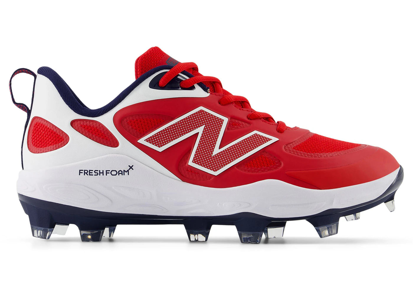 New Balance Velov4 Molded Team Red White Team Royal (Women's)