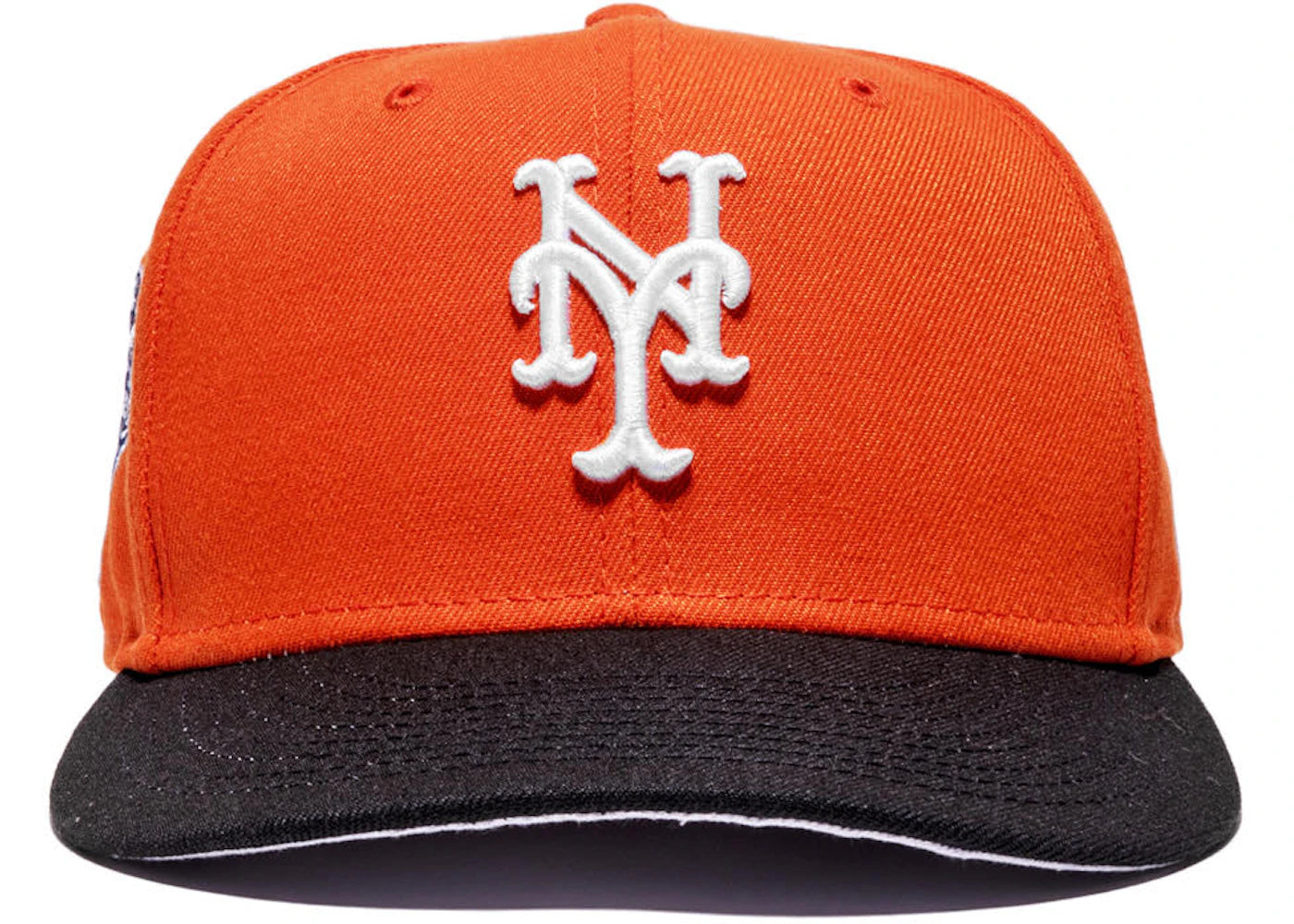 New Era Jae Tips x City Jeans New York Mets 2000 World Series "D TRAIN" 59Fifty Fitted Hat Orange/Black/Grey