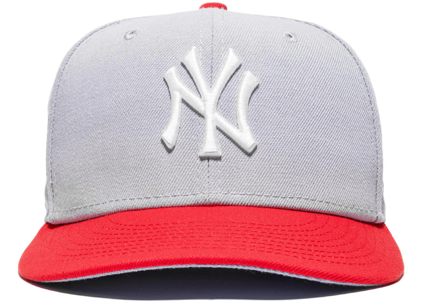New Era Jae Tips x City Jeans New York Yankee Subway Series "THE WIZ" 59Fifty Fitted Hat Grey/Red